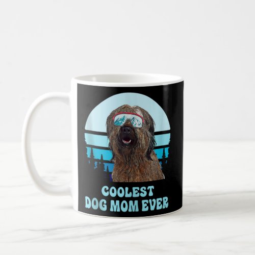 Briard Skiing Winter Coolest Dog Mom Ever Tank Top Coffee Mug