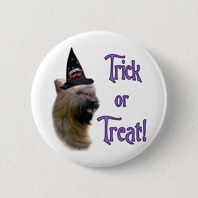 Briard Trick Button (Front)