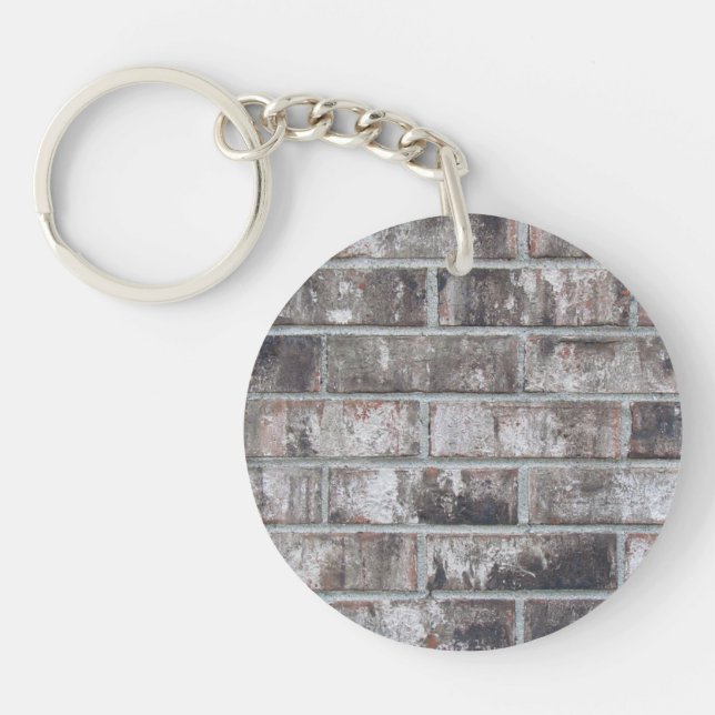 Brick and Mortar (printed: not made from bricks) Keychain (Front)
