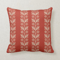 Brick Arts and Crafts Floral Stripe