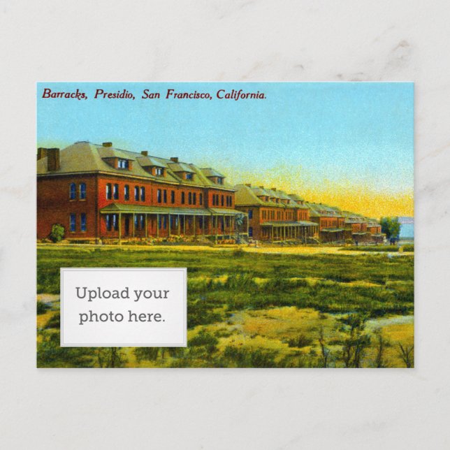 Brick Barracks Postcard (Front)