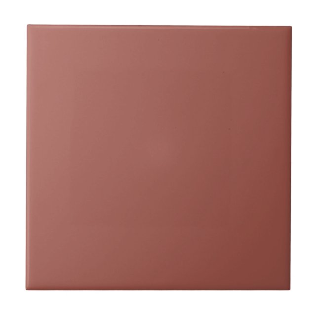 Brick Boldness Red Square Kitchen and Bathroom Ceramic Tile (Front)