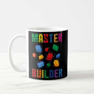 Brick Builder Blocks Master Builder Kid Toy Boys Coffee Mug