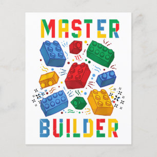Brick Builder Funny Blocks Building Master Builder