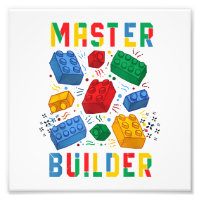 Brick Builder Funny Blocks Building Master Builder
