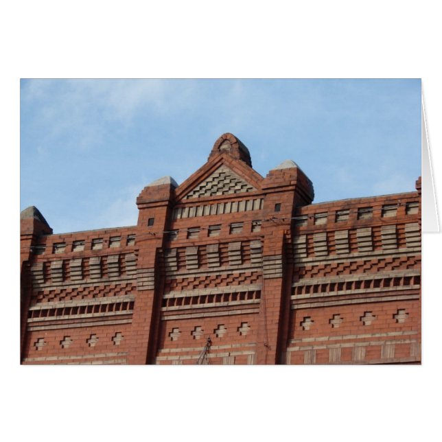 Brick Building Cards (Front Horizontal)