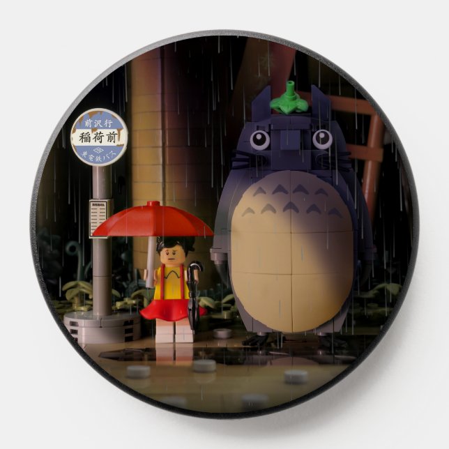 Brick built Totoro Pop Socket (Popsocket)