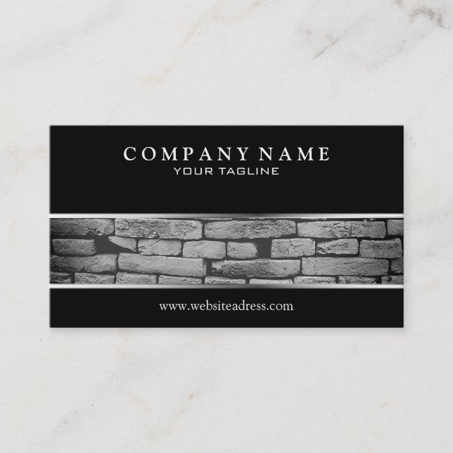 Brick Business Card (Front)