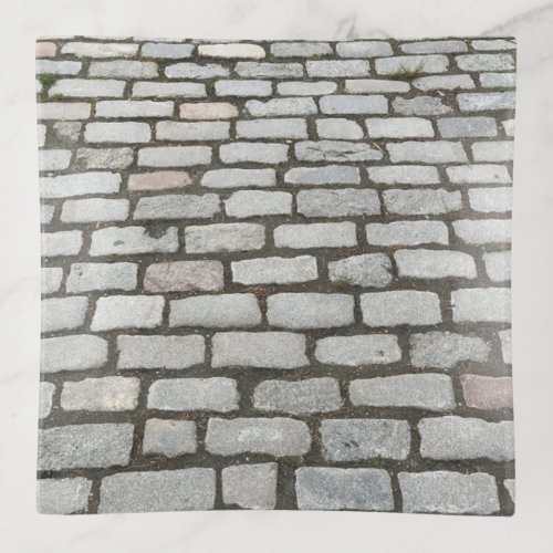 Brick Cobblestone Stone Pathway Sidewalk Trinket Tray