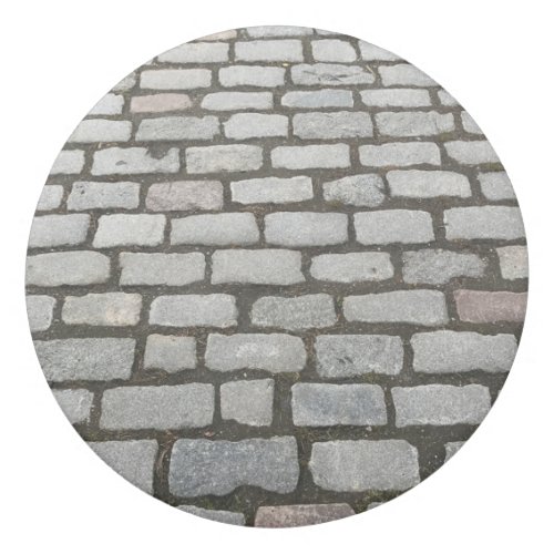 Brick Cobblestone Street Pathway Nature Photograph Eraser