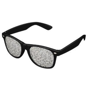 Brick Cobblestone Street Pathway Nature Photograph Retro Sunglasses