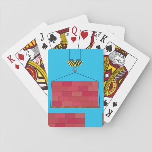 Brick Construction Poker Cards