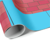 Brick Construction Wrapping Paper (Roll Corner)