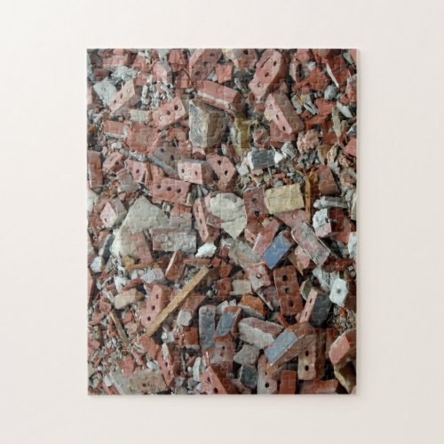 Brick Demolition Rubble Jigsaw Puzzle