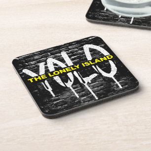 Brick Drip Beverage Coaster