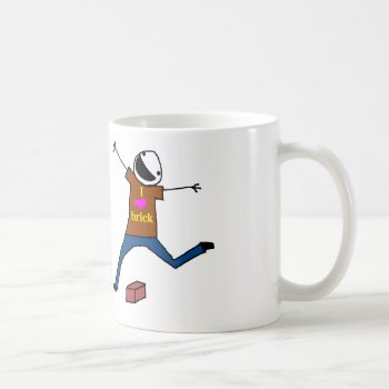 Brick Jumping Coffee Mug by ickybana5 at Zazzle
