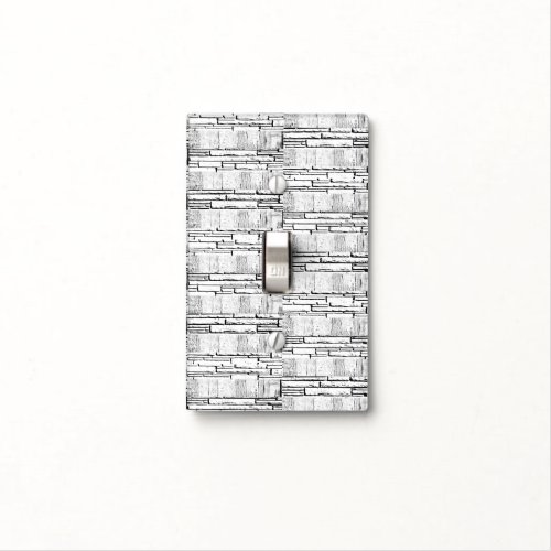 Brick Light Switch Cover