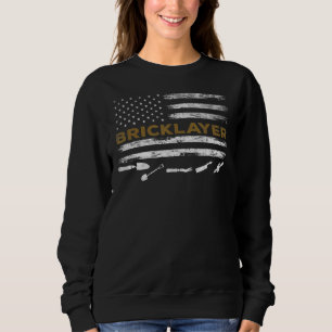 Brick Mason  Quote Bricklayer Masonry Construction Sweatshirt