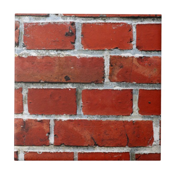 Brick Wall Decorative Ceramic Tiles Zazzle