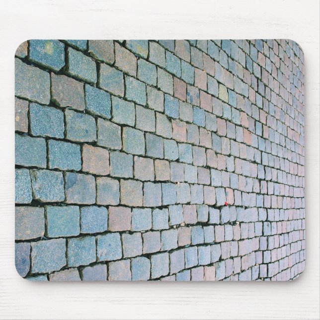 Brick Plaza at The Grand Place - Brussels, Belgium Mouse Pad (Front)