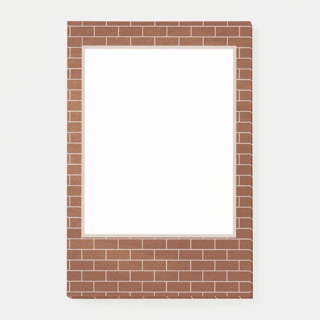 Brick Post it Notes (Front)