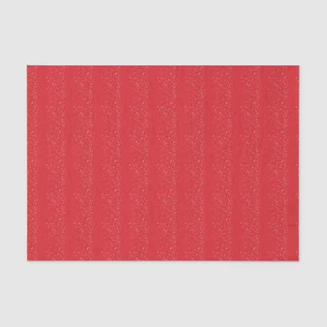 Brick Red Fleck Pattern 10" X 15" Tissue Paper (Front)