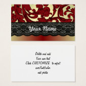 Brick red & gold damask (Front & Back)