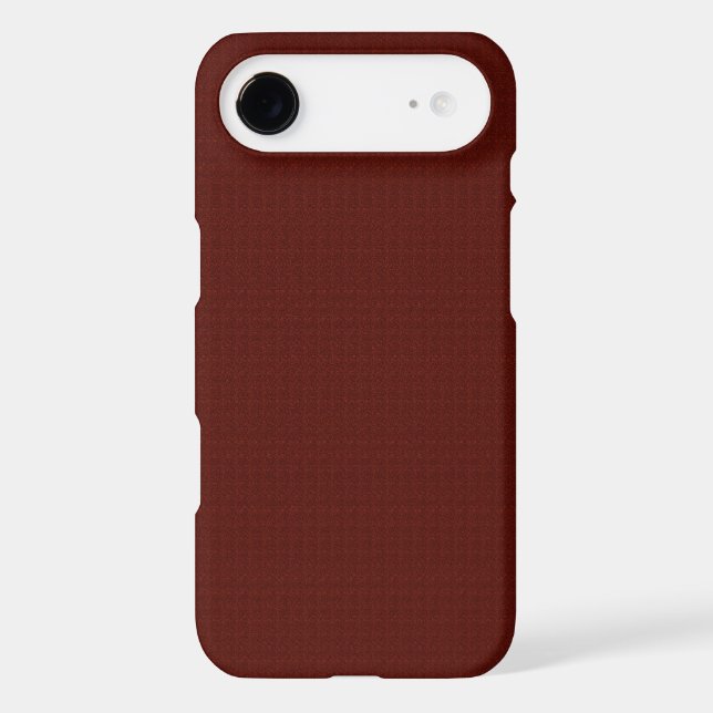 Brick Red Leather Case-Mate Samsung Galaxy Case (Back)