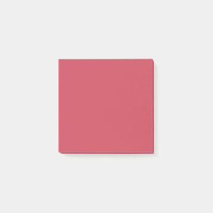Brick red (solid color) post-it notes