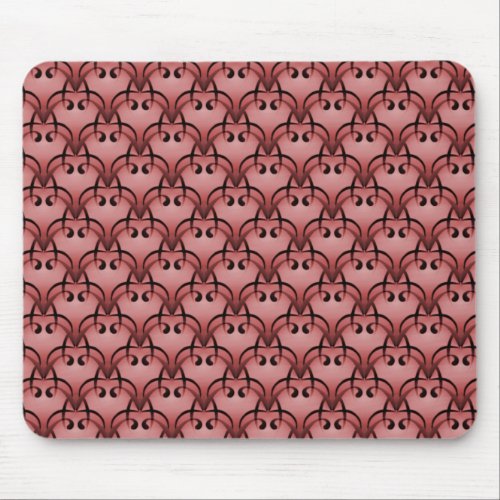 Brick Red Sophisticated Bliss Mousepad