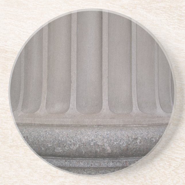 Brick, Rock, Stone Series---Roman Column Coaster (Front)