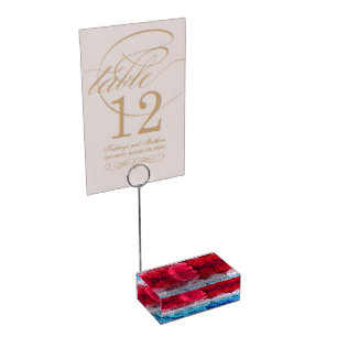 Brick Roses-11-RWB-Table Card Holder