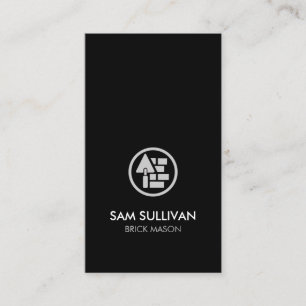 Brick Stone Construction Business Card