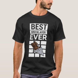Brick Trowel Bricklayer Tools Crafts Master Father T-Shirt