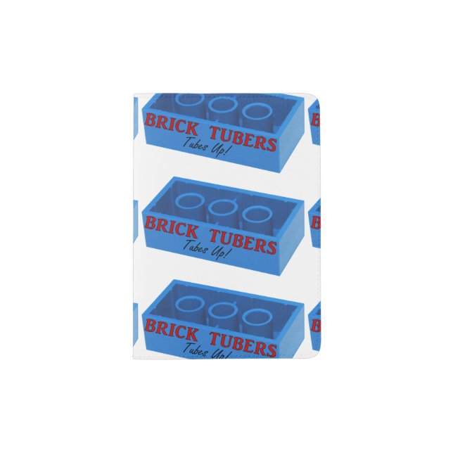 Brick Tubers Brick Passport Holder (Front)