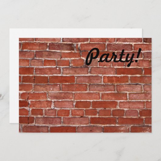 Brick Wall (Front/Back)