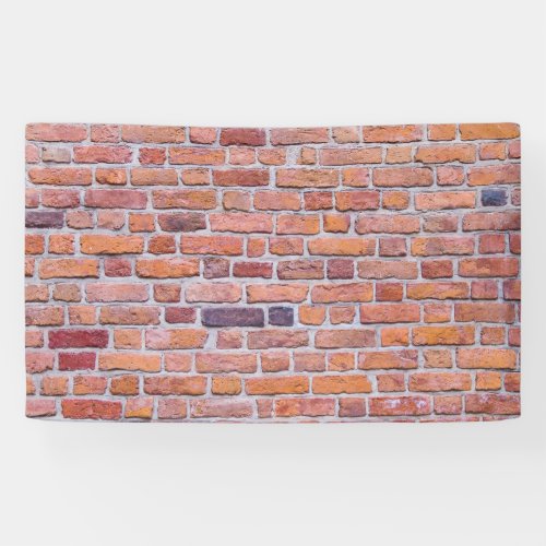 Brick wall background or backdrop banner