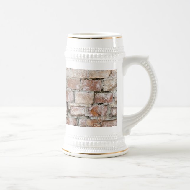 Brick wall beer stein (Right)