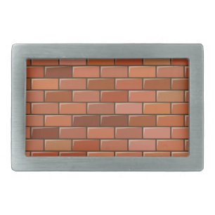 brick wall belt buckle