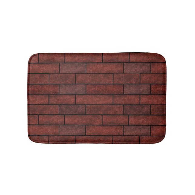 Brick wall , brick bath mat (Front)