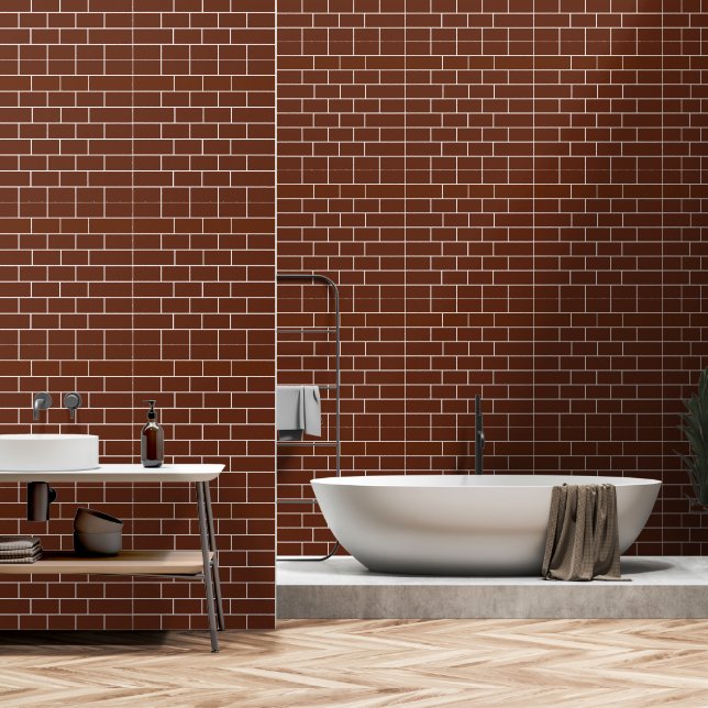 Brick Wall Bricks Wallpaper (Bathroom)