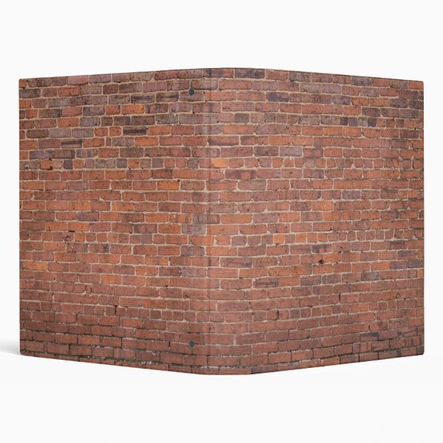 Brick Wall building 3 Ring Binder (Background)