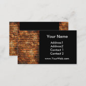 Brick Wall Business Card (Front/Back)