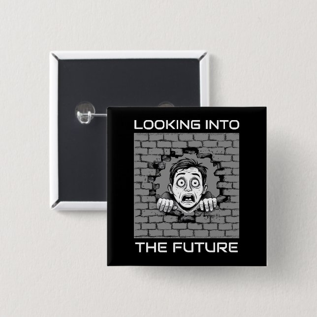 Brick Wall Button (Front & Back)