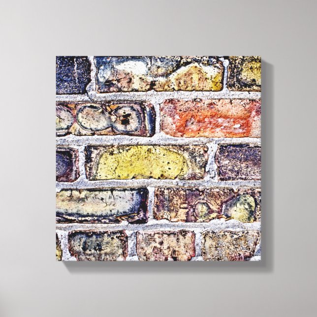 Brick Wall Canvas Print (Front)