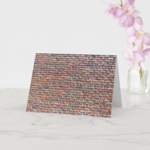 Brick Wall Card