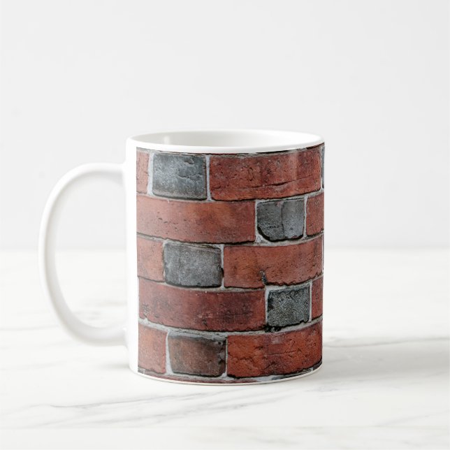Brick wall coffee mug (Left)