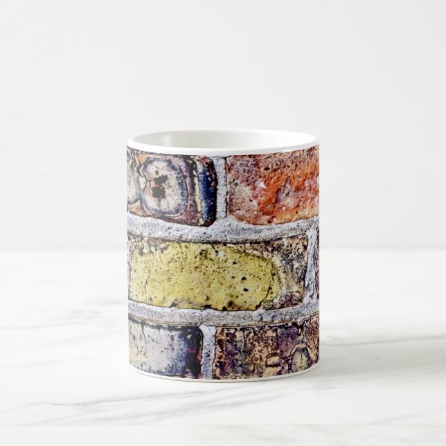 Brick Wall Coffee Mug (Center)