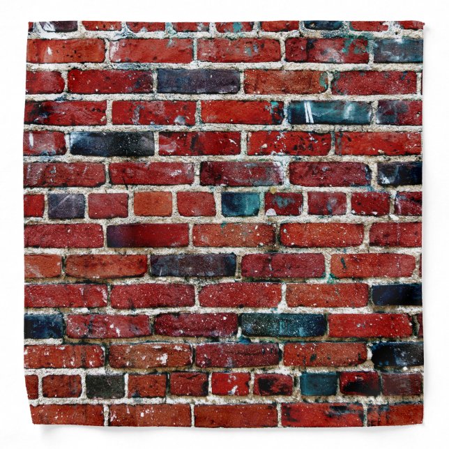 Brick Wall Cool Texture Bandana (Front)
