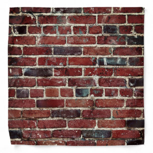Brick Wall Cool Texture Pattern Bandana